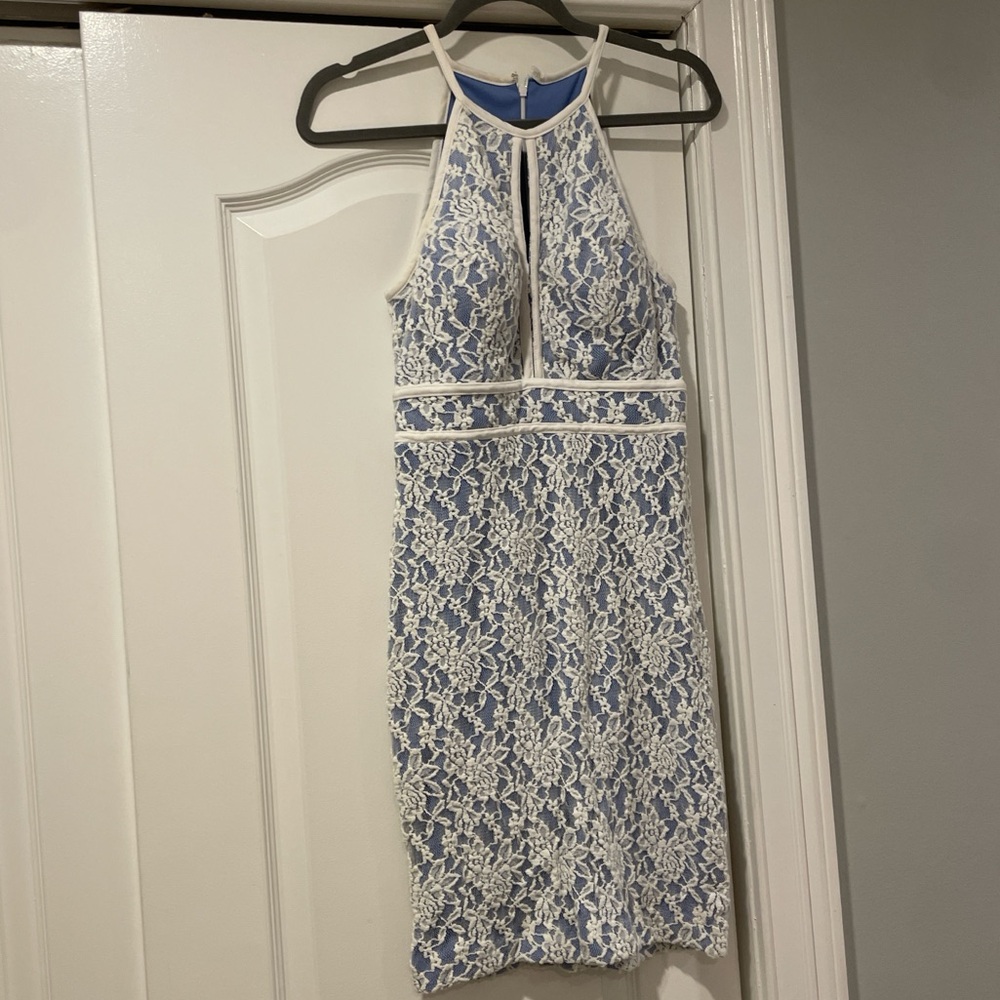 Light Blue Lace Dress